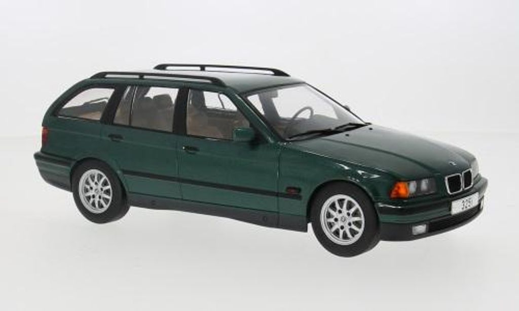 MCG MCG18366 - 1/18 - BMW 3er (E36) Touring, dunkelgrün, 1995 - Neu
