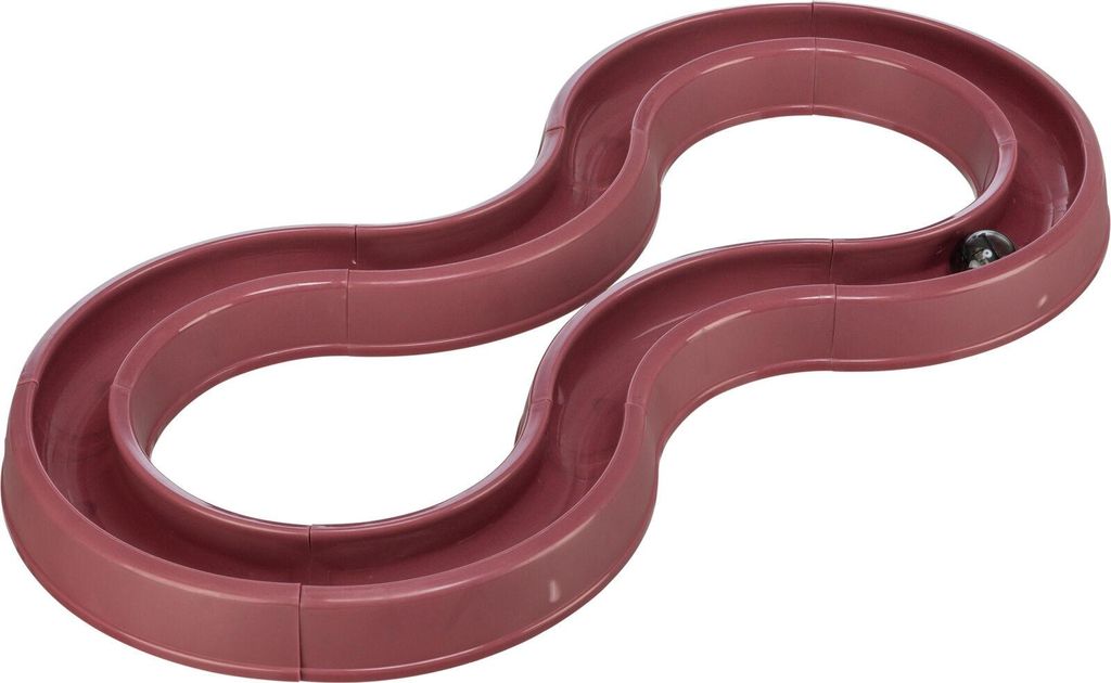 TRIXIE Flashing Ball Race - altrosa - 65 × 31 cm Produktbild 