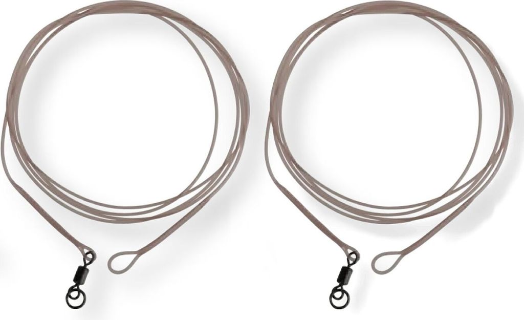 Prologic LM Mirage Loop Leader W/Ring Swivel 100cm - 2 Produktbild 