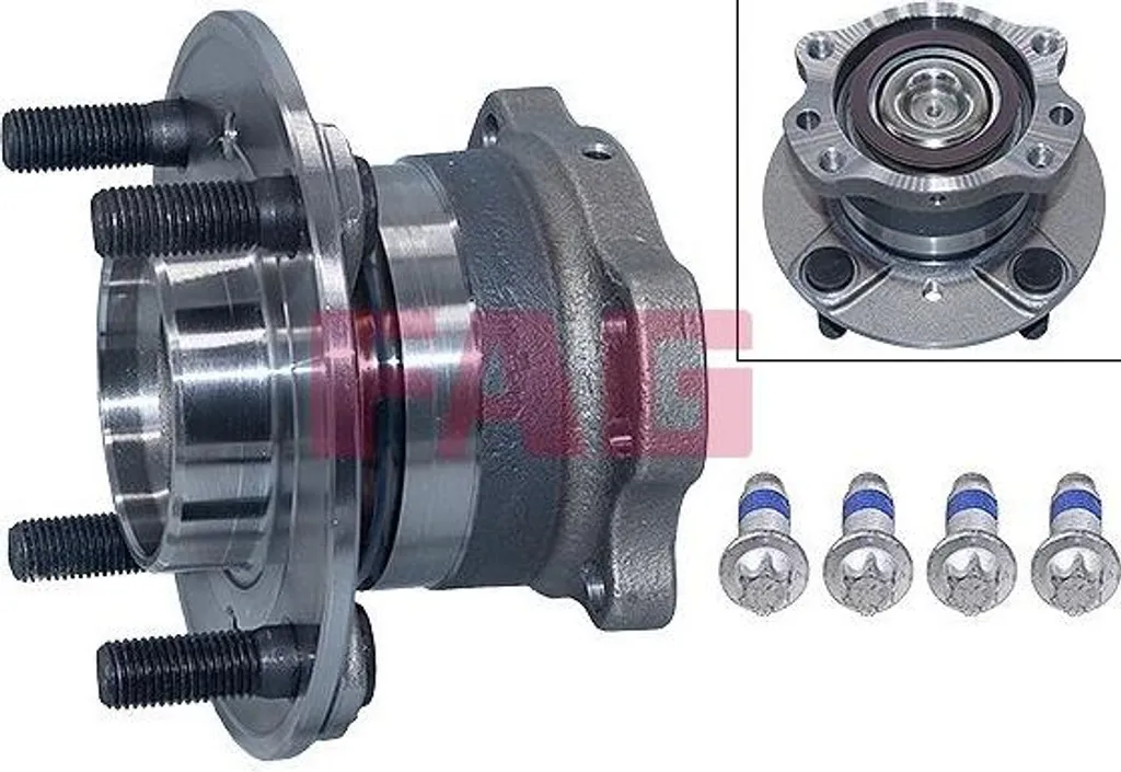 Supprimer le bruit de roue : Kit roulement FAG 1751950 Ford B-Max Transit