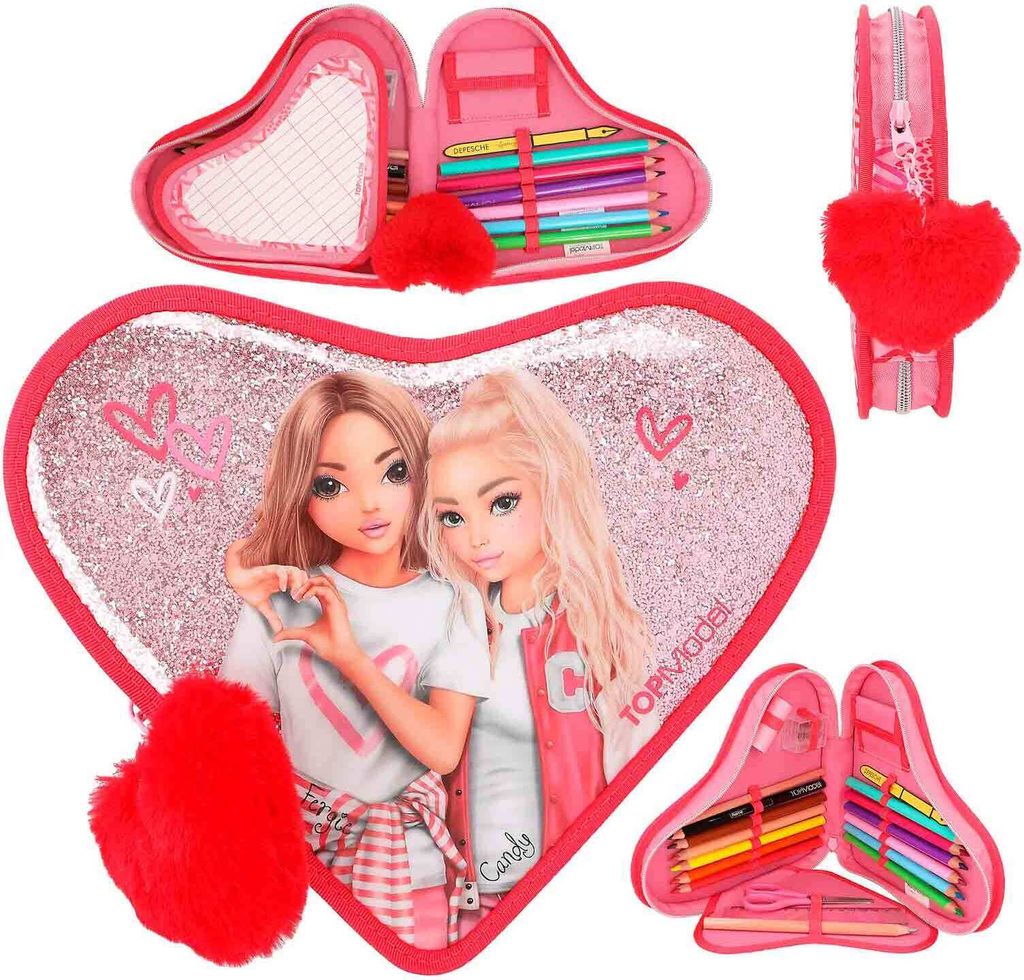 TOPModel Herz-Federtasche ONE LOVE Produktbild 1