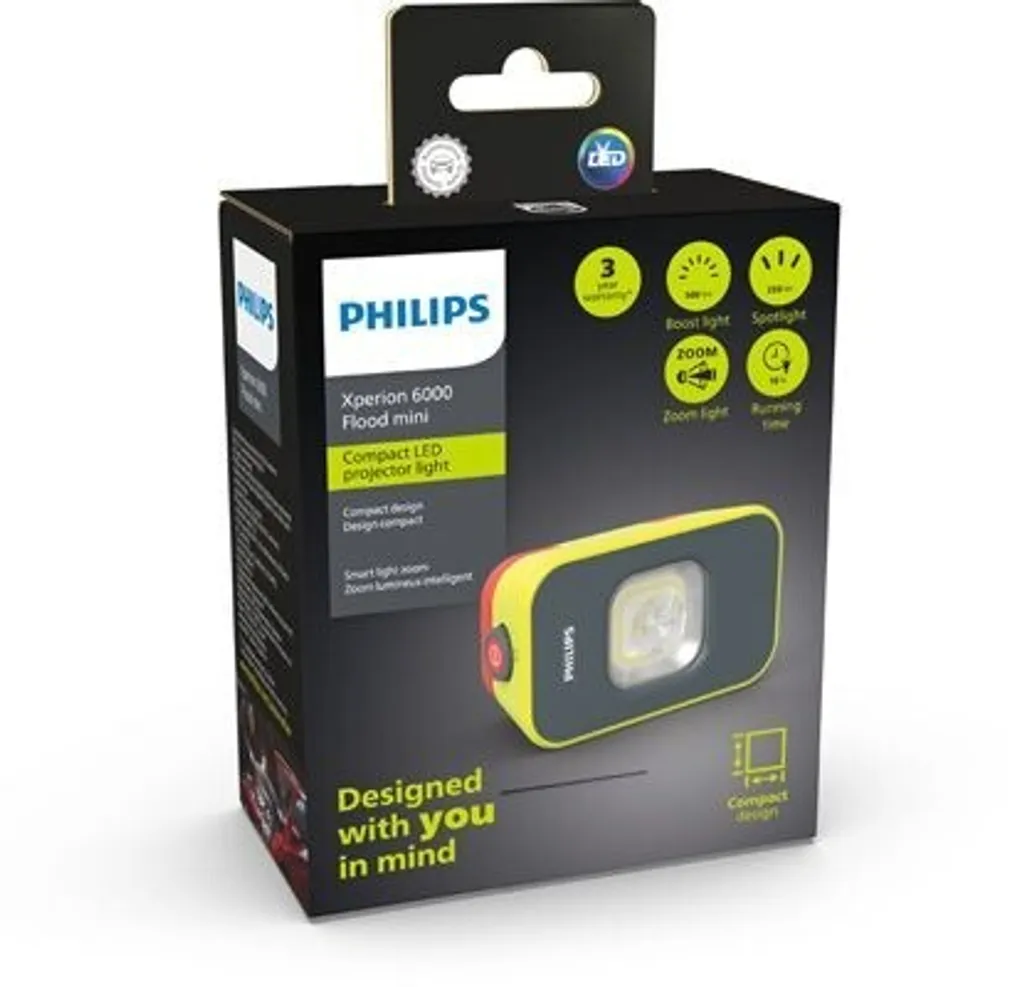 Baladeuse de chantier LED Philips 500 lm rechargeable - Modèle Mini Flood - 2