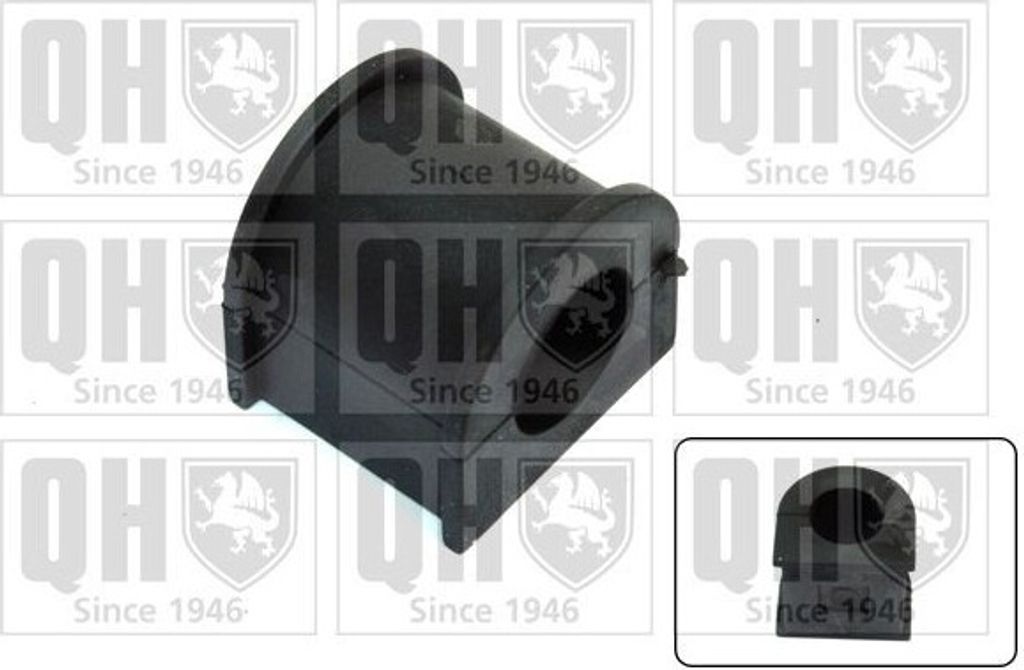 QUINTON HAZELL EMB7118 Lagerung Stabilisator Stabigummi Hinten für VW SHARAN (7M8, 7M9, 7M6) Sharan Kastenwagen (7M) für FORD GALAXY (WGR) für SEAT