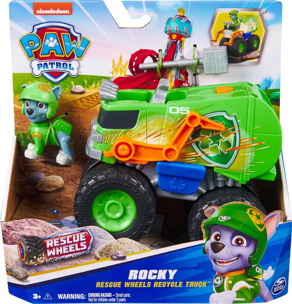 Paw Patrol PAW Patrol Rescue Wheels Vehicles Rocky Produktbild 