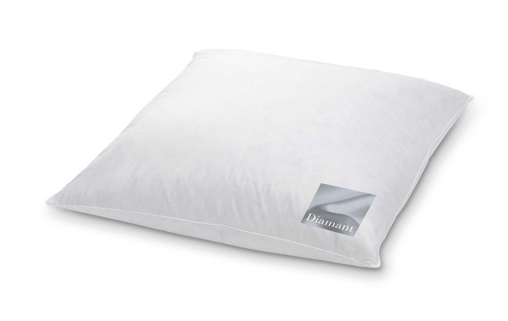 HANSKRUCHEN Diamant Daunenkissen 80x80 cm Allergiker Produktbild 