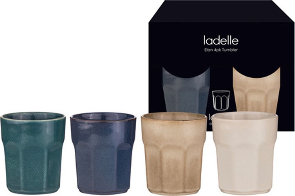 ladelle ELAN Becher assortiert Set4