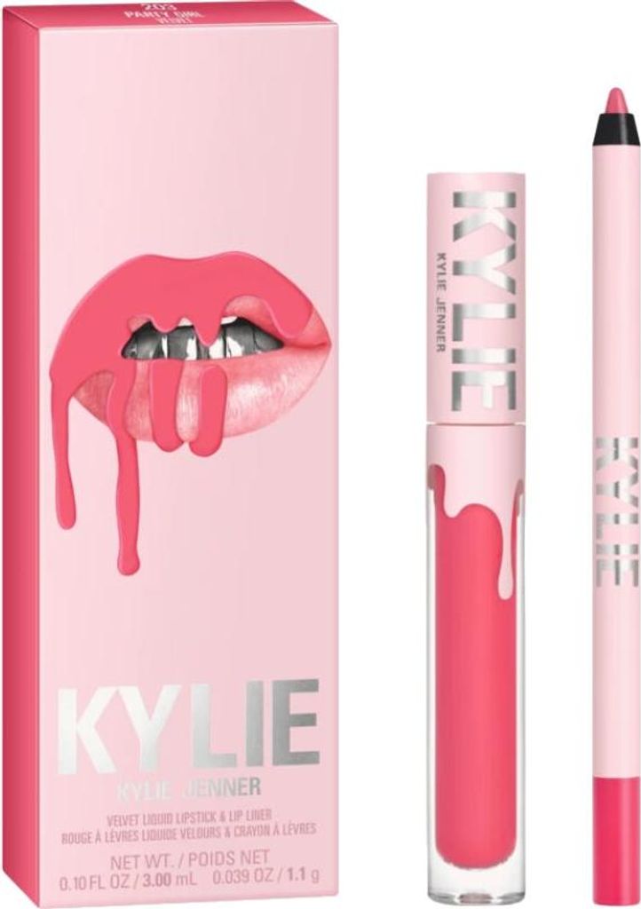 Set Velvet Liquid Lipstick + Lip Liner - Shade: 705 Charm