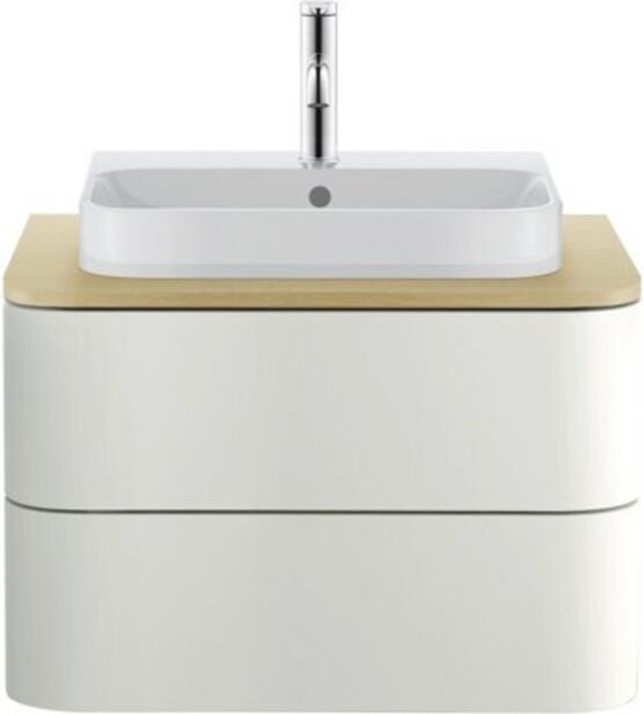 Duravit Happy D.2 Plus Konsole HP031B, 650x480 mm, 1 Auschnitt, für den Waschtischunterbau HP4940, HP4960, HP031B07171