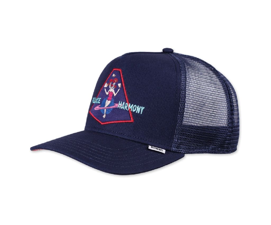DJINNS Trucker Cap HFT Peace & Harmony navy