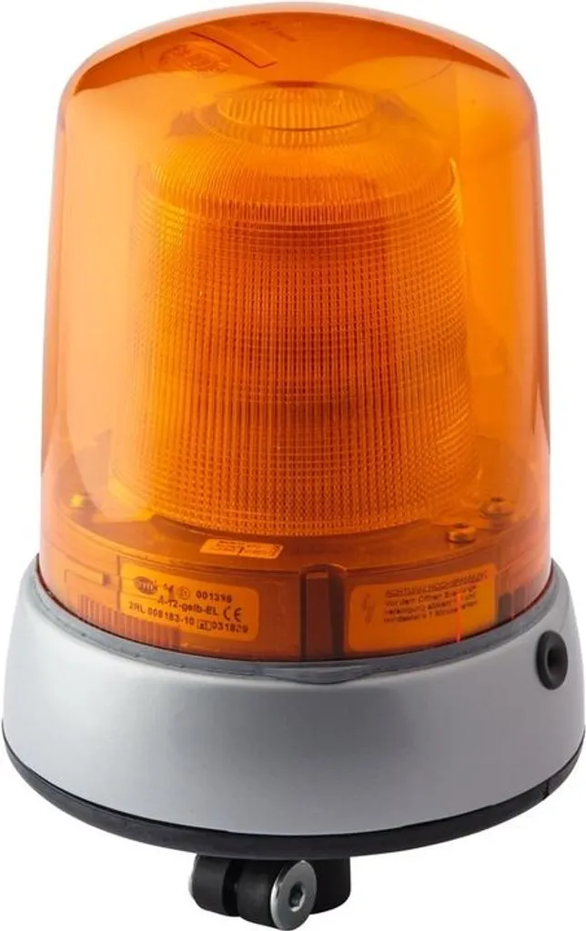Gyrophare Xenon 12v Puissant Diamètre 155mm avec Flash Haute Intensité