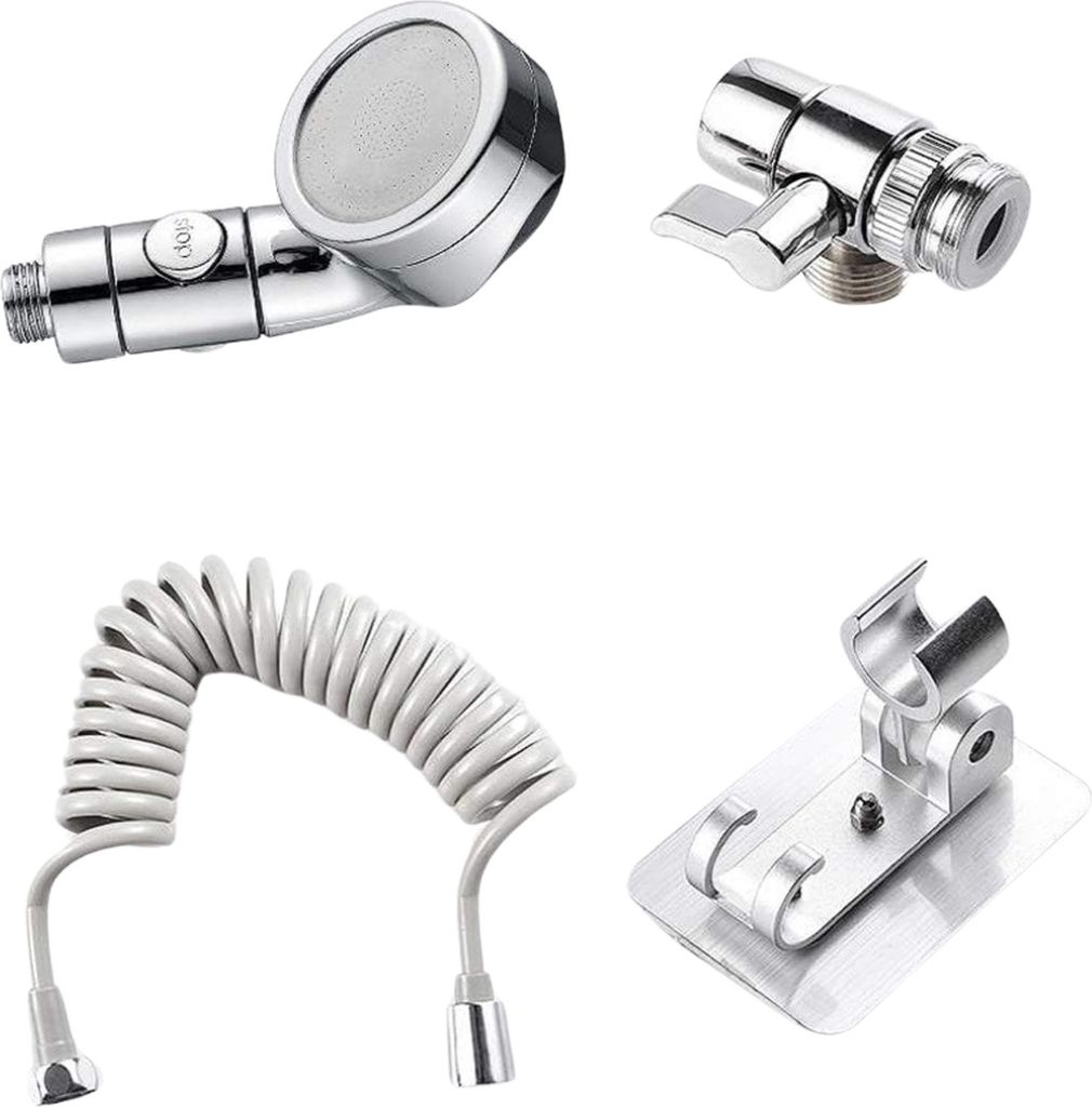 Eleganter Duschkopf für das Waschbecken - Silber KP36392
