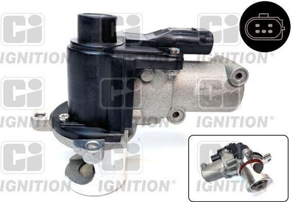 QUINTON HAZELL XEGR188 AGR-Ventil für VW Touareg (7LA, 7L6, 7L7) Abgasrückführungsventil