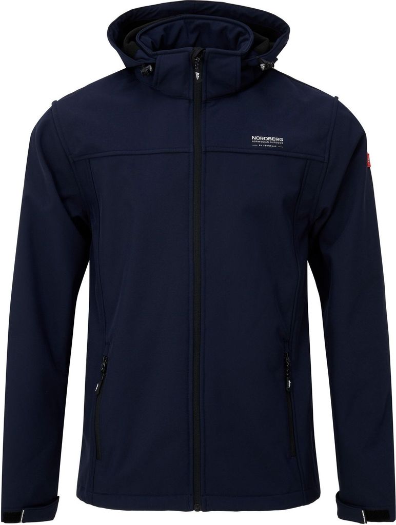 Nordberg Eldgrim - Softshell Outdoor Sommerjacke Herren - Dark Navy - Größe XXL