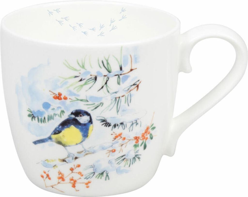 Könitz hrnek Winter Bird, hrnek, pták, kostní porcelán, Obrázek produktu 
