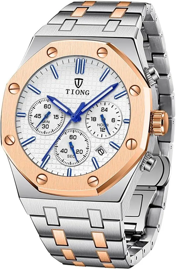 Orologio da Lavoro al Quarzo Uomo - Acciaio Inox e Movimento Preciso