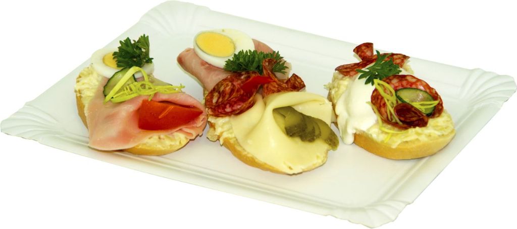 TESSERA Piatti Di Carta Rettangolari Biodegradabili – 16x20 Cm – 250 Pezzi – Eco-friendly Per Feste E Catering