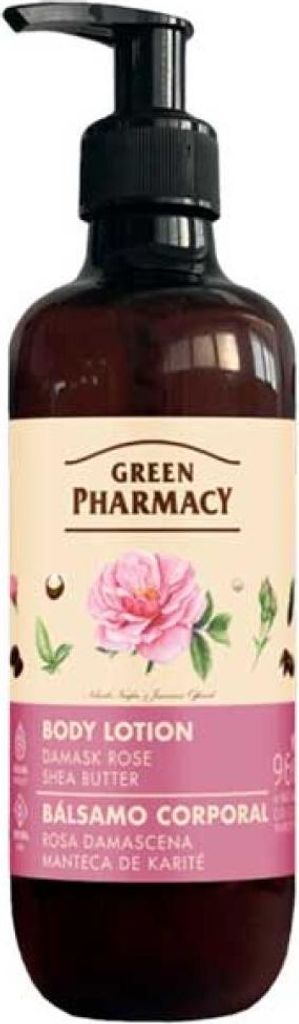 Green Pharmacy Pink Damen-Kö rperlotion und Sheabutter 400 ml
