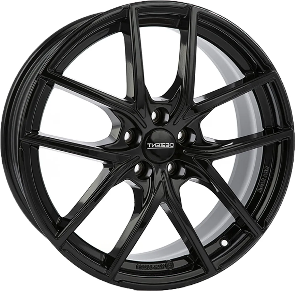 Jantes DEZENT TO Noir 7.5x17 5x112 : la solution style et performance