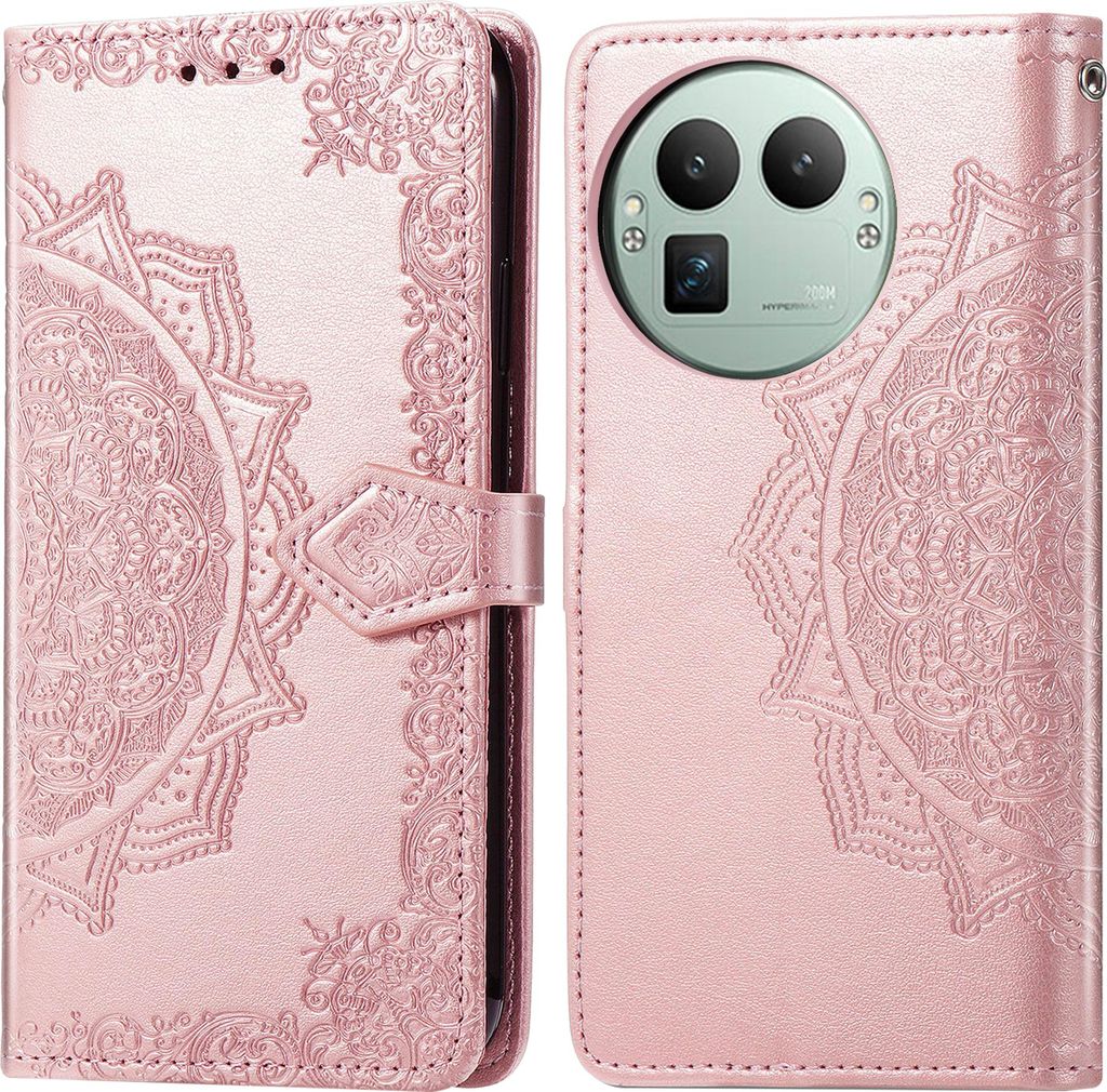imoshion Mandala Klapphülle Realme GT 8 Pro - Rosé gold