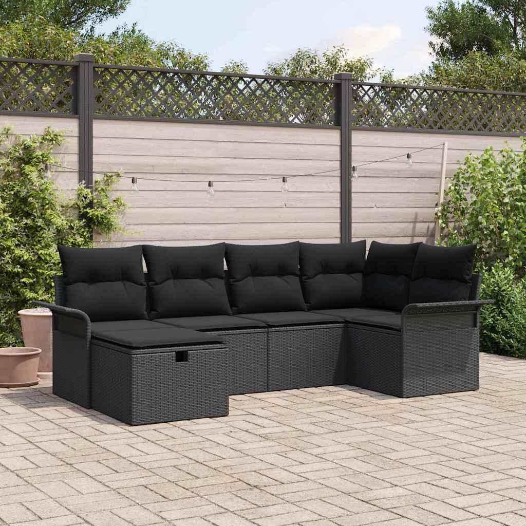 Maison Exclusive - Gartensofa-set mit Kissen mit Speicher 6 Produktbild 