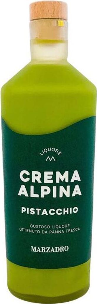 Marzadro Crema Alpina al Pistacchio - Pistazienlikör 17% Produktbild 2