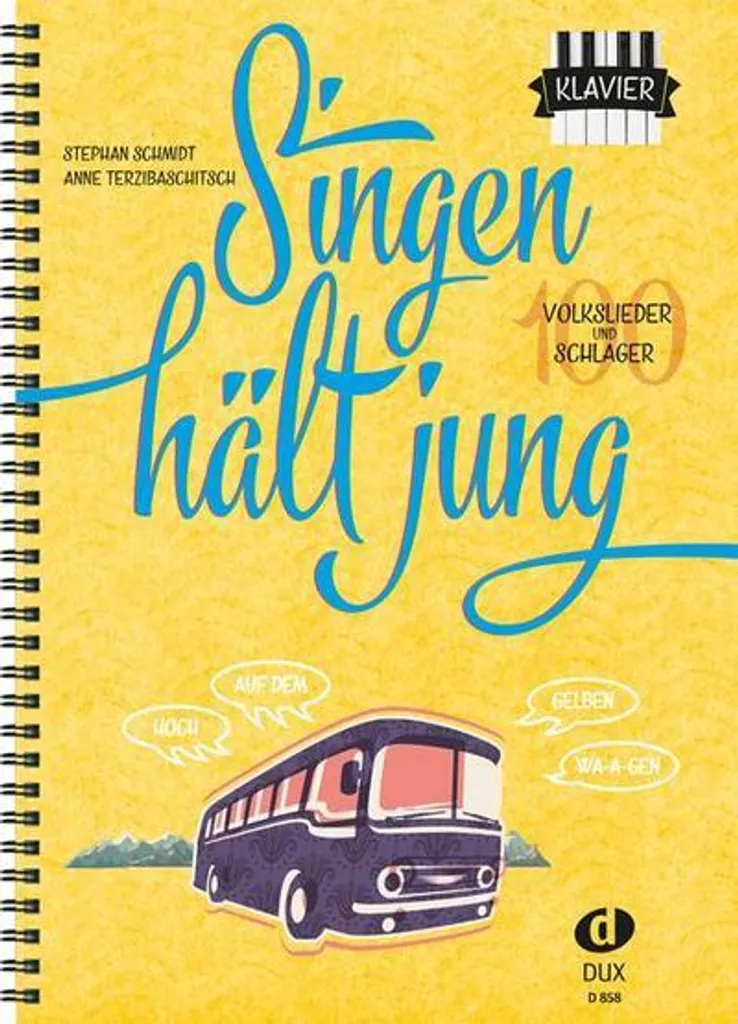 Partition de piano Singen hält jung pour stimuler la mémoire senior