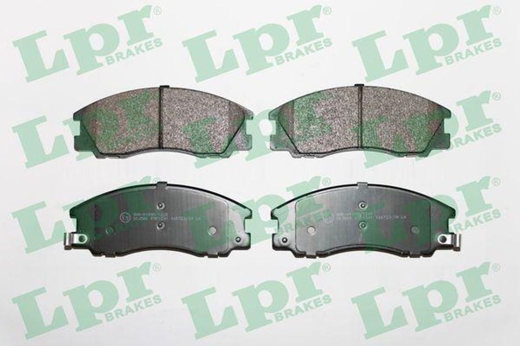 LPR 05P1291 Bremsbelagsatz, Scheibenbremse OE 58101H1A00 kompatibel mit Terracan