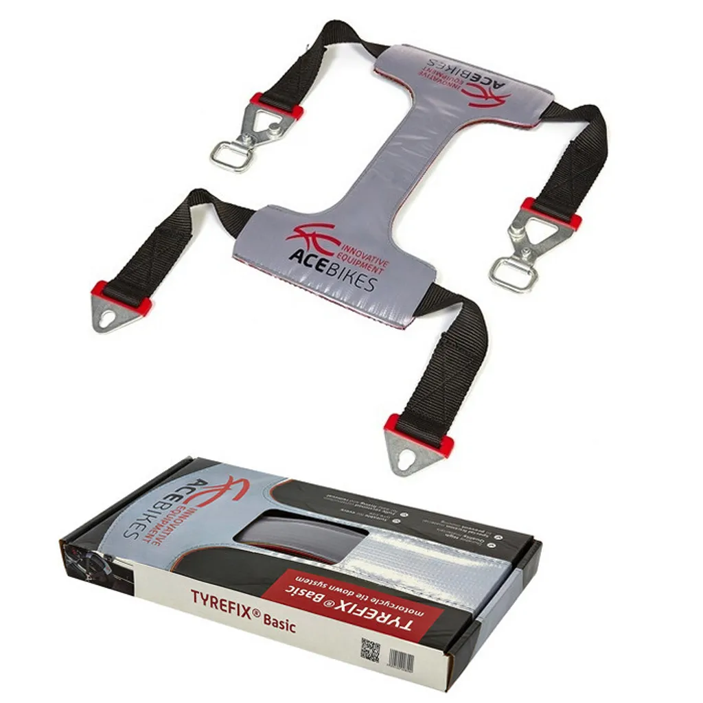 Bloque roue arrière de moto Tyre Fix Basic pour remorque et transport
