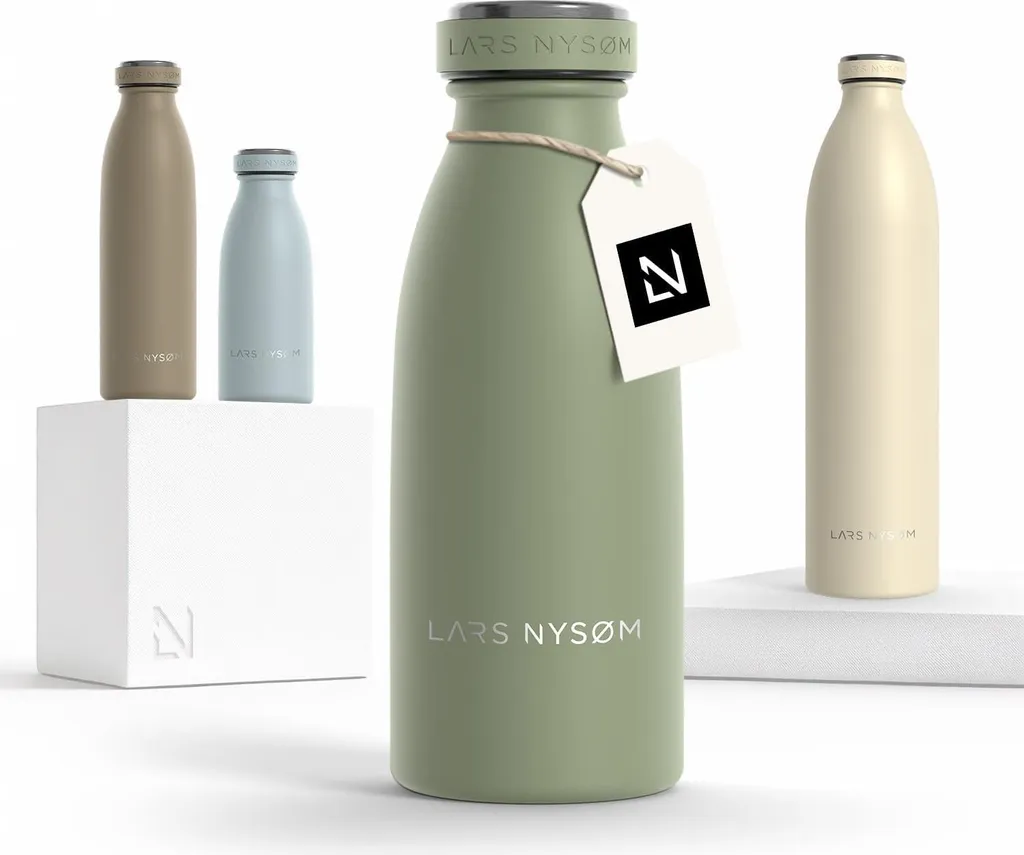 Borraccia LARS NYSØM Design Minimal Inox | 350ml-1.5L Termica