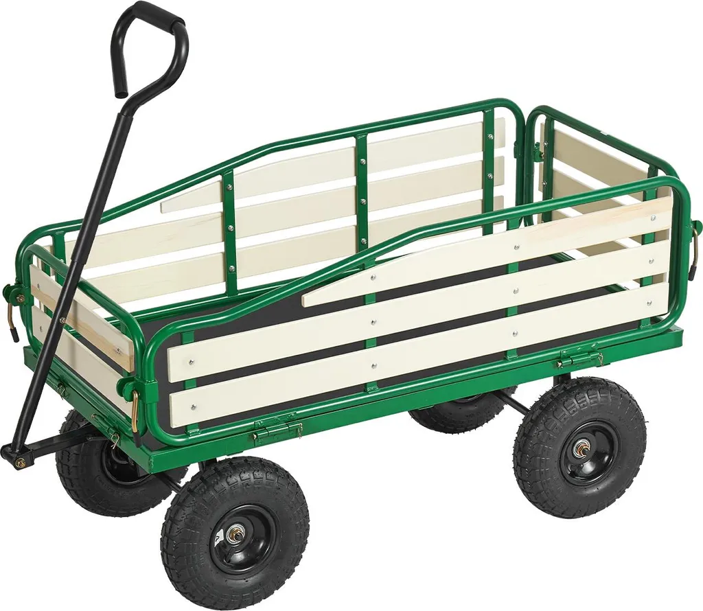 Chariot de transport pour enfant grand modèle de 118 cm en bois