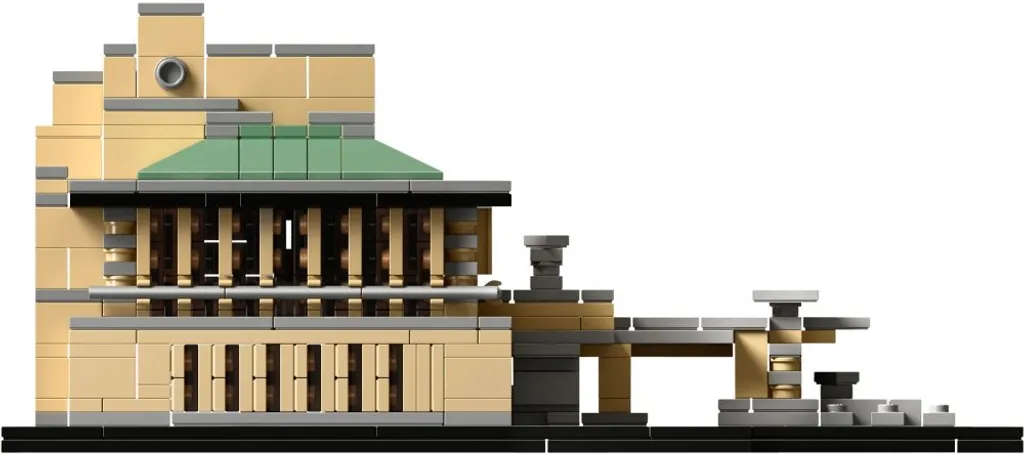LEGO Architecture Imperial Hotel Multicolore - Réplique Haute Précision - 8