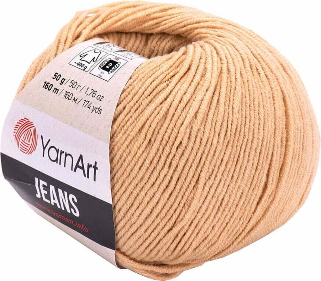 Yarn Art Jeans 07 Beige Strickgarn Produktbild 3