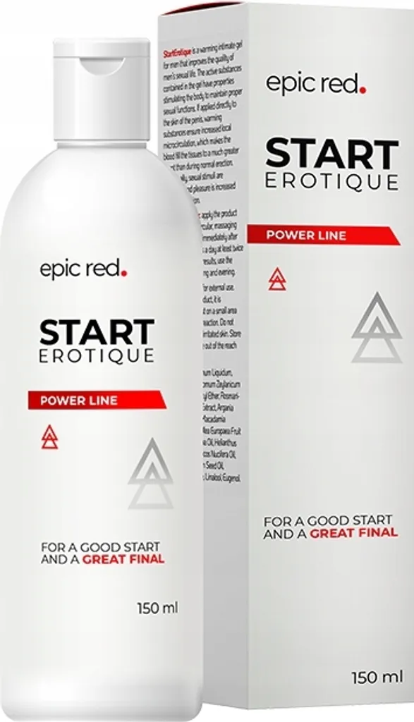 Gel d'agrandissement Start Erotique 150ml : Finissez-en avec les doutes