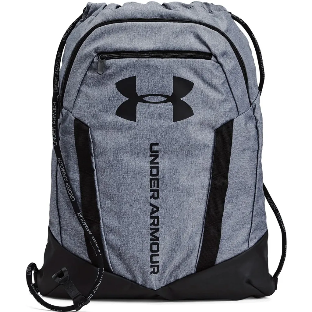Sac à dos résistant UA Undeniable 20L Pitch Gray imperméable Noir