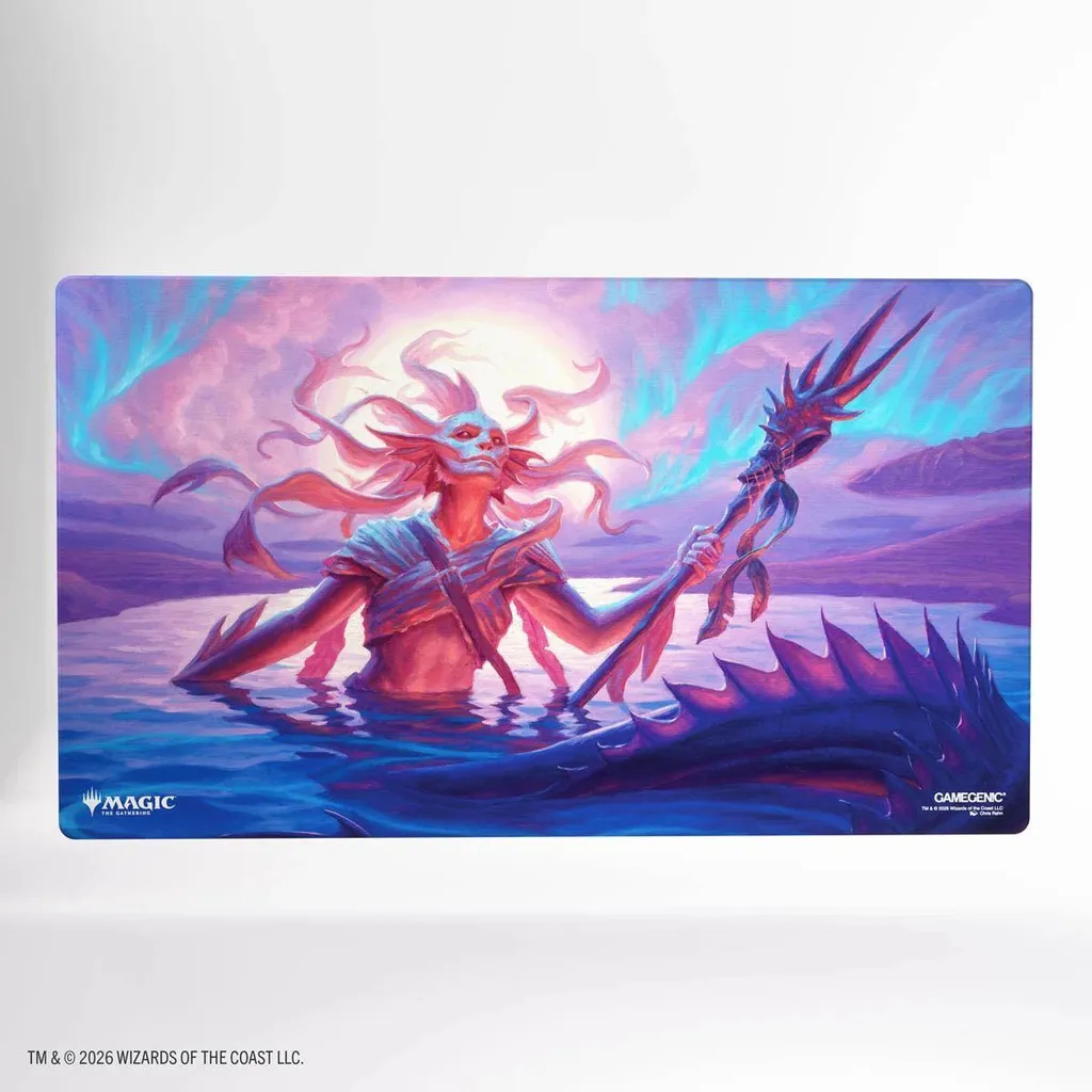 Playmat Tapis de Jeu de Cartes Merrow Éclipsé Edition Limitée Lorwyn