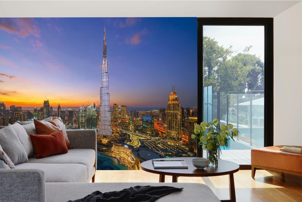 Vlies Fototapete BURJ CHALIFA DUBAI 375 x 250 cm (inkl. Produktbild 