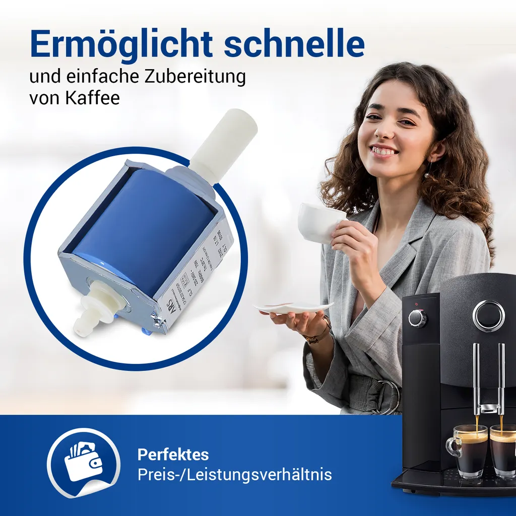 Pompa ARS CP4SP 230V 70W VIOKS - Alta Pressione per Macchine Caffè Automatiche - 6