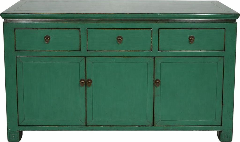 Fine Asianliving Chinesische Kommode chinesisches Sideboard chinesischer Schränke China Möbel Schrank Orientalischer Asiatischer 143x85x39