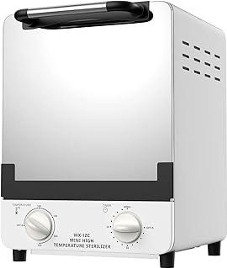Xverycan 1000W Heißluftsterilisator Desinfektion, 12L Trockene Hitze Hochtemperatur Sterilisator, Kleine Sterilisatoren für Nagelwerkzeuge, Kosme...