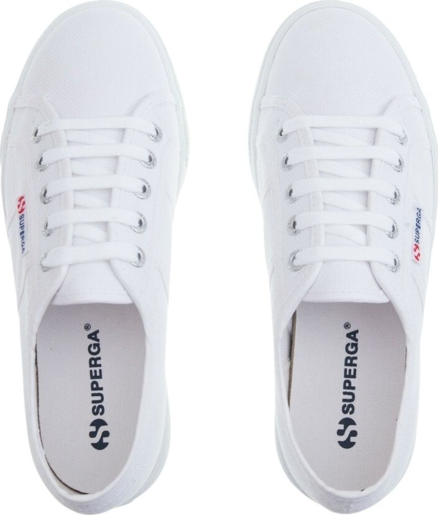 Superga 2790 Cotu Frauen Schnürung Segeltuch Plattform Produktbild 48