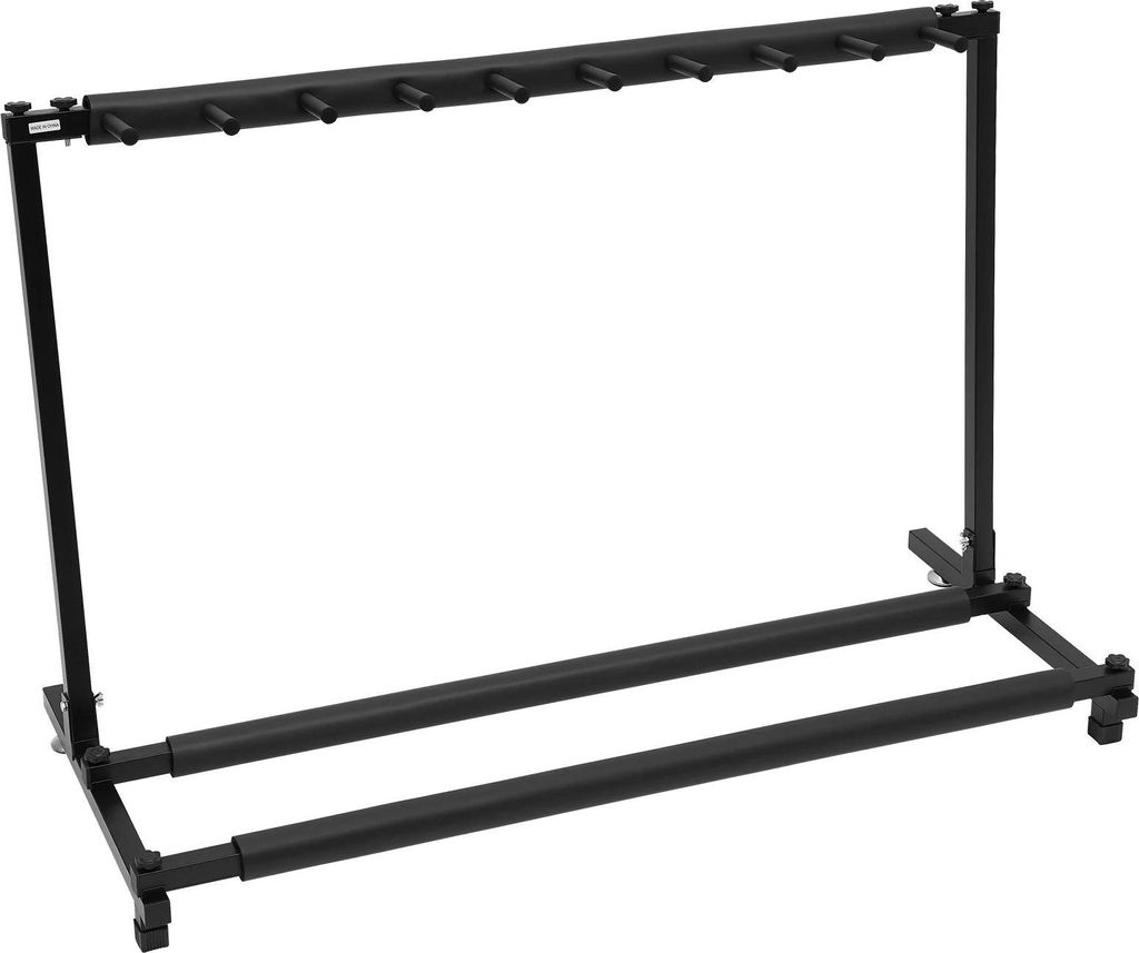 Multi-Gitarrenständer - Bodenständer - Für 9 Gitarren - Faltbar - Tragbar - Aufbewahrungsständer