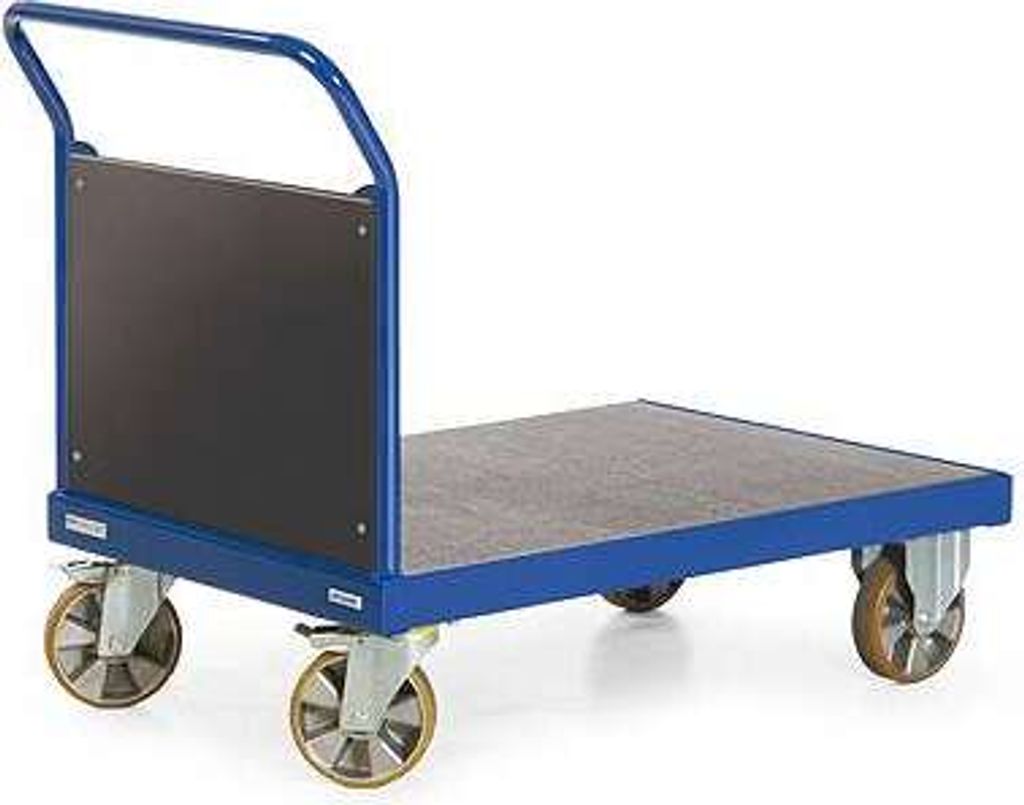 Bako Logistiksysteme Plattformwagen R2200 mit Stirnwand 2200kg Tragkraft 1000x700mm