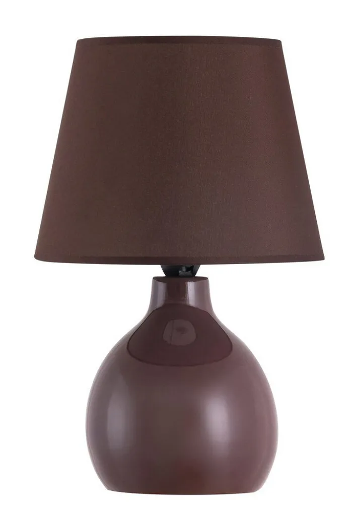 Lampada Tavolo Classica Ingrid 4476 Rabalux Marrone Ceramica