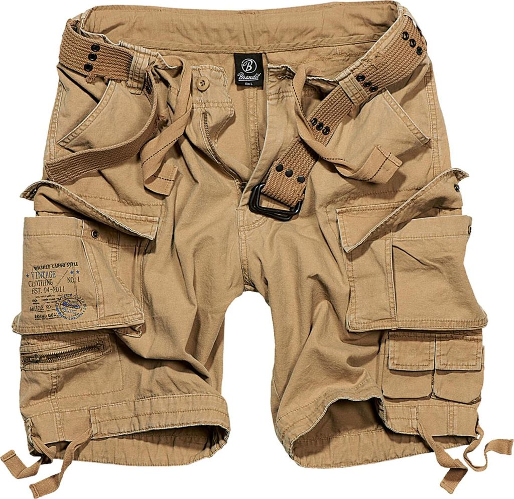 Brandit Savage Vintage Kurze Hose Beige 2XL Mann Beige 2XL
