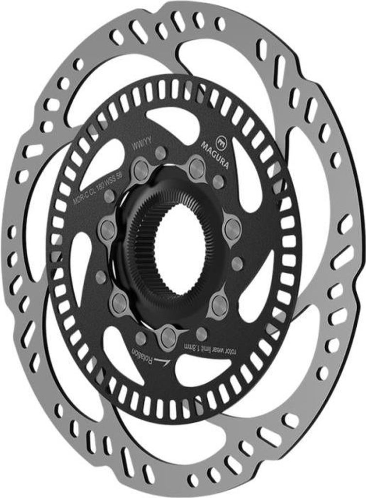 MAGURA Bremsscheibe MDR-C CL, Ø 180 mm - maximale Bremskraft und Stabilität