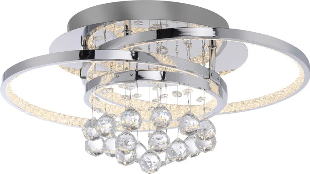 Plafonnier LED cristal pour en finir avec l'éclairage trop agressif