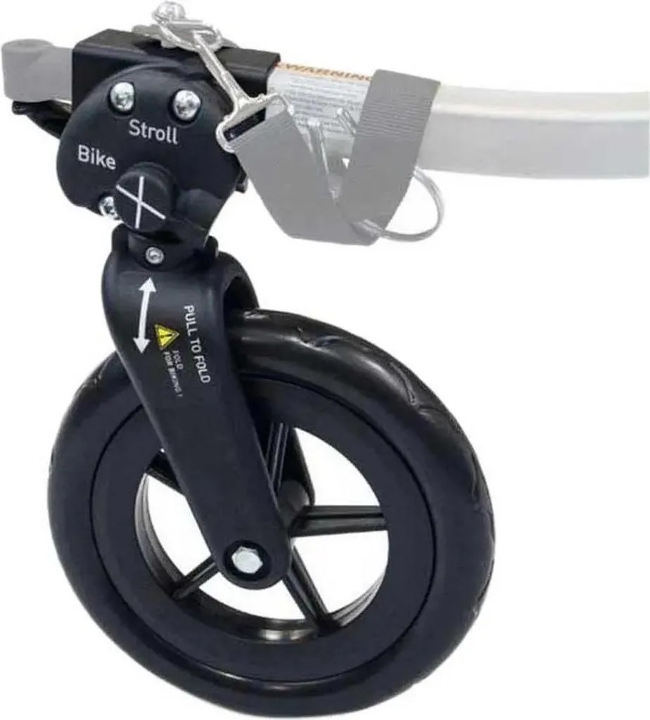 Roue de Poussette pour Remorque Vélo Burley - Kit de Conversion Noir - 3