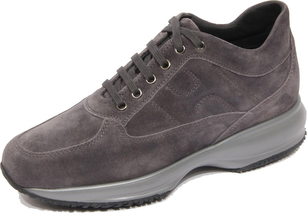 G2742 sneaker donna HOGAN INTERACTIVE dark grey suede shoe woman