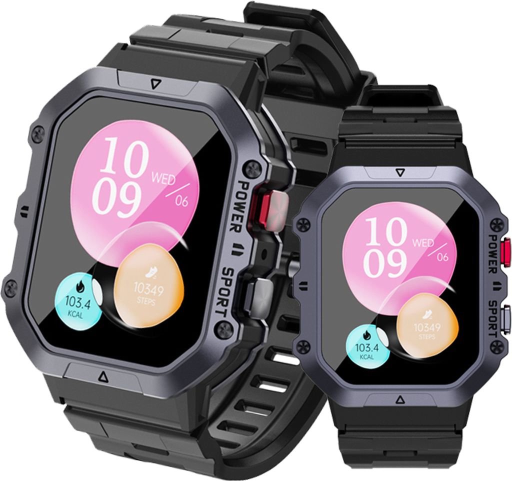 Smartwatch Damski Zegarek Wodoodporny Menu Pl Rozmowy Sport Zdjęcie produktu 