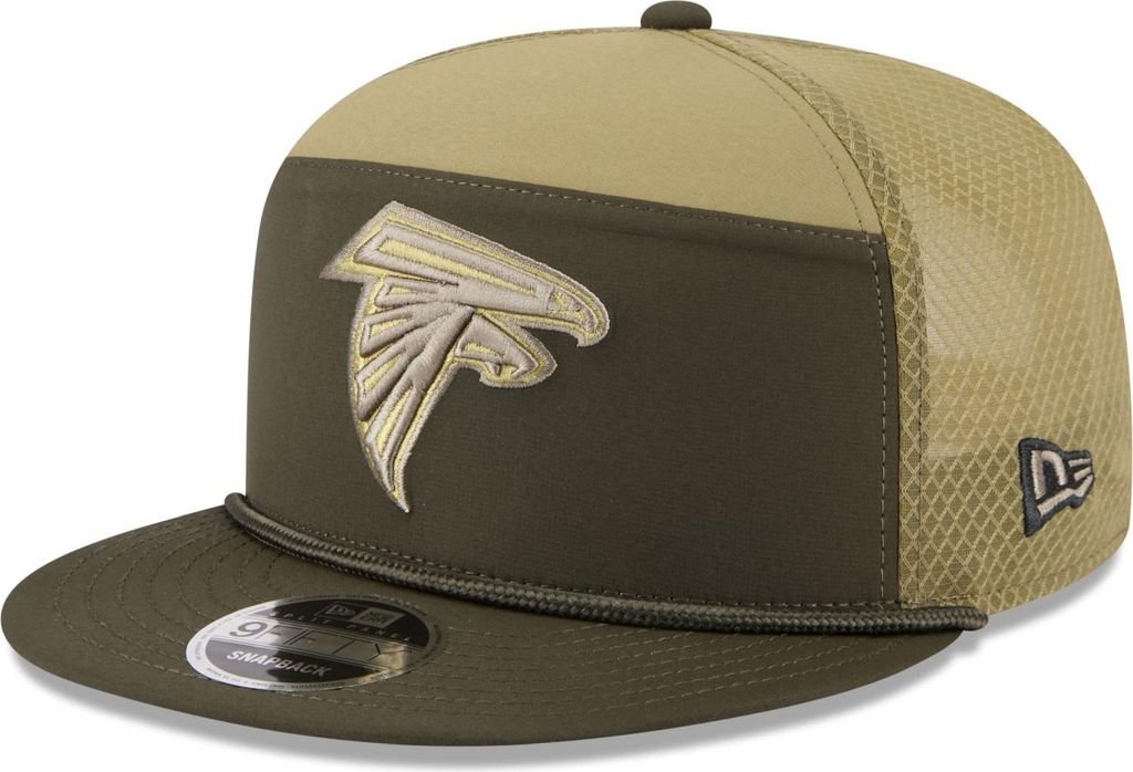 New Era 9Fifty Split Panel Cap - SALUTE Atlanta Falcons